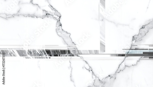 Sophisticated marble texture with modern glitch effect overlay perfect for backgrounds, product mockups, and contemporary design projects demanding an elegant and edgy aesthetic