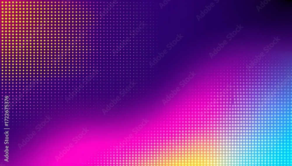 Smooth gradient transition of halftone dots, varying in density and size, stipple, grid Smooth gradient transition of halftone dots, varying in density and size, stipple, grid