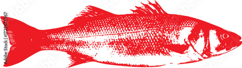 Japanese gyotaku fish