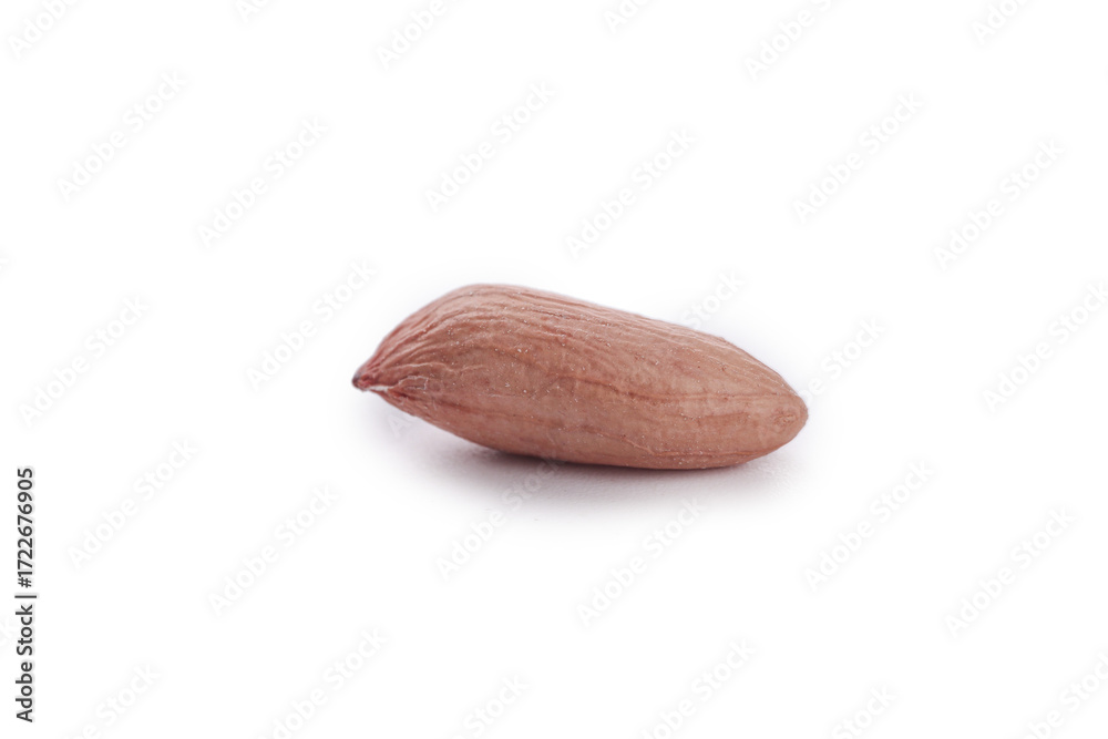 Obraz premium Raw Peanut Kernel from Shandong China - Nourishing Legume Isolated on White Background