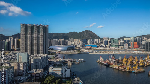 Sept 14 2025 Boats Docked at To Kwa Wan Shelter