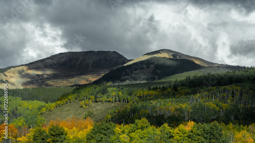 mountain landscape in the morning