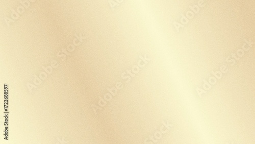 Beige cream noise texture gradient color. Neutral champagne gradation background. Light nude studio graphic. Abstract ivory presentation backdrop. Delucate ecru smooth simple banner.