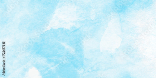 Abstract blue water color hand painted art victor illustration. white blue painted smoky textured white color powder explosion. white and blue Smoke background elegant luxury space	
