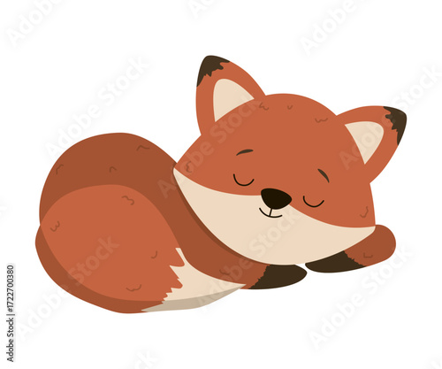 squirrel, running, log, vector, illustration, cartoon, cute, animated, playful, children, animal, drawing, woodland, nature, forest, wildlife, jumping, graphic, design, digital, art, character, colorf