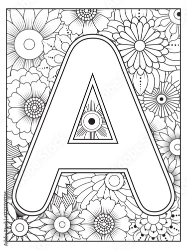 Flowers Coloring Pages For Adules