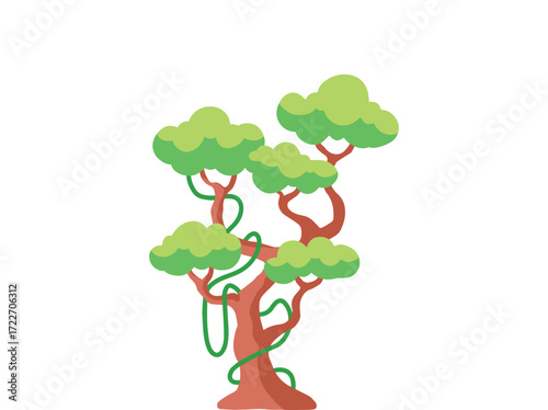 Jungle Plant Background
