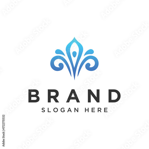 Clean minimal and modern logo design for natural wellness, natural wellness industries, relax mental health care, natural, green, business and company.