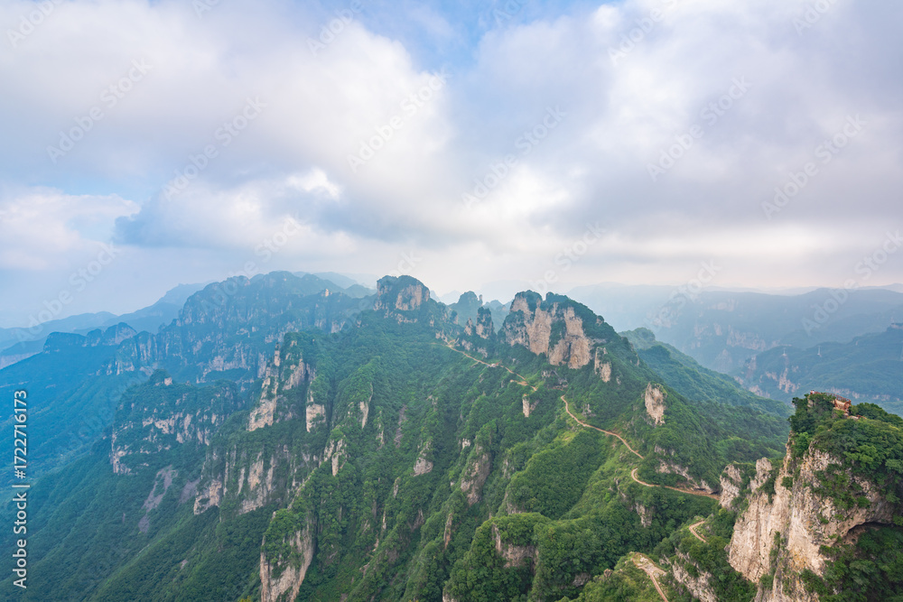 Fototapeta premium Wangmangling, Taihang Mountains, Lingchuan County, Jincheng, Shanxi