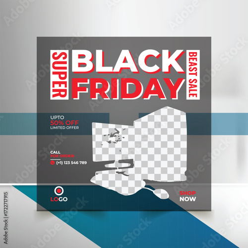 black Friday post design temple
