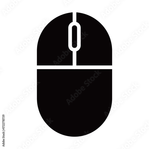 シンプルなマウスのアイコン