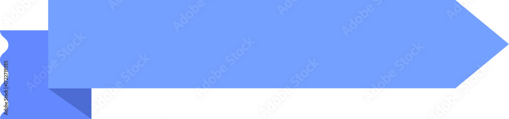 Obraz premium Blank Ribbon Banner