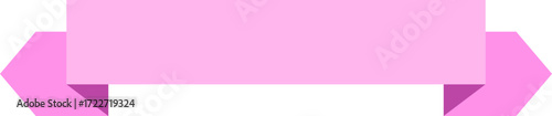 Blank Ribbon Banner