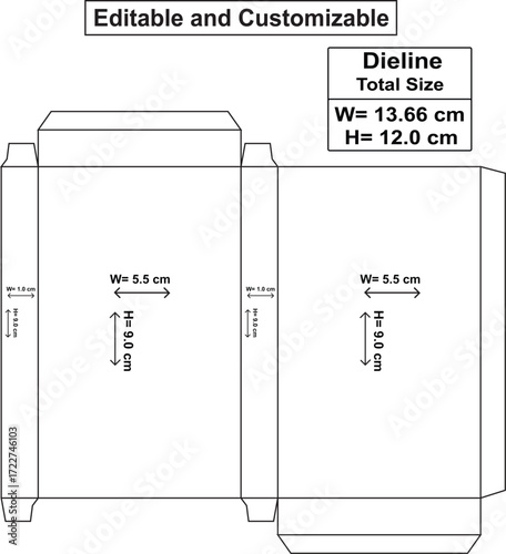 Dieline template, box template design,diecute design, medichine package design