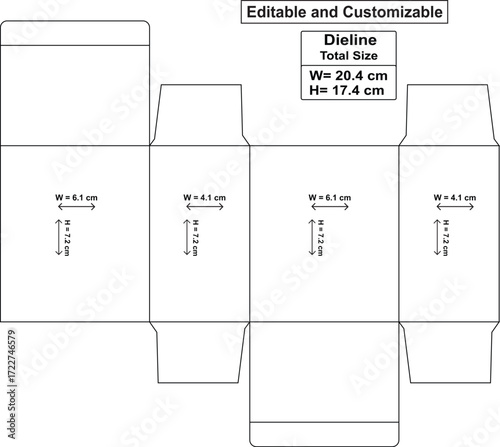 Dieline template, box template design,diecute design, medichine package design