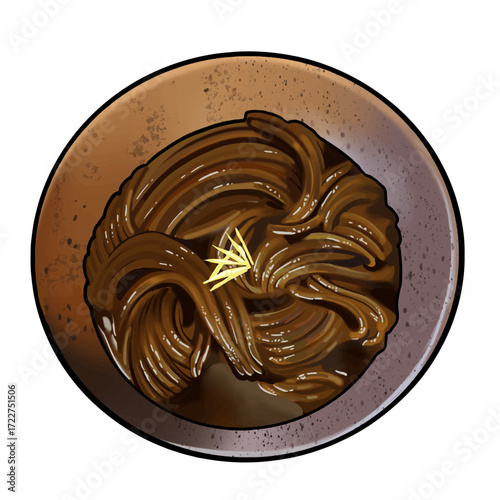 Black Soba noodles