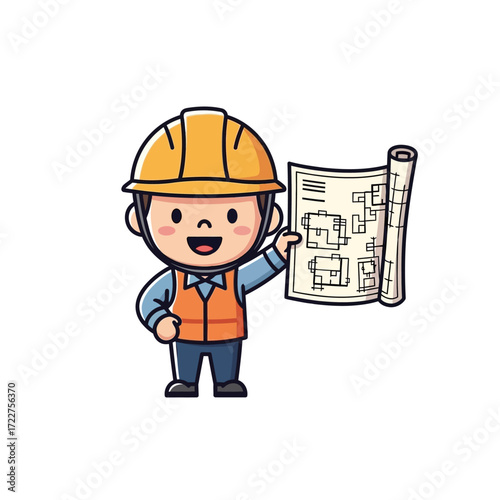little architects big dreams blueprint for success, isolated on transparent background