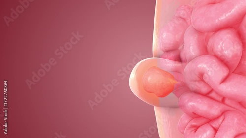 Medical Visualization of Human Abdominal Hernia Formation
