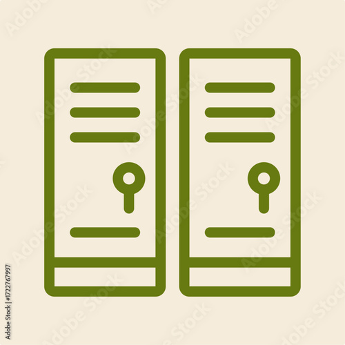 Servers symbol artwork trendy useful vector Illustration design stunning colorful background