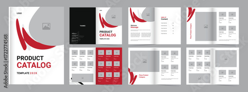 Creative Multipuposeproduct catalog design layout, print catalogue.eps