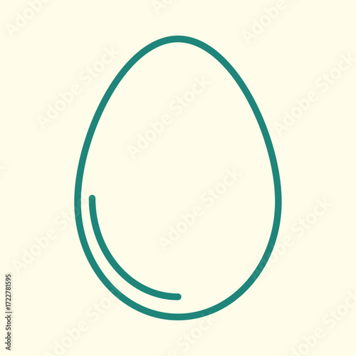 Egg trendy artwork design useful creative Illustration gorgeous colorful background