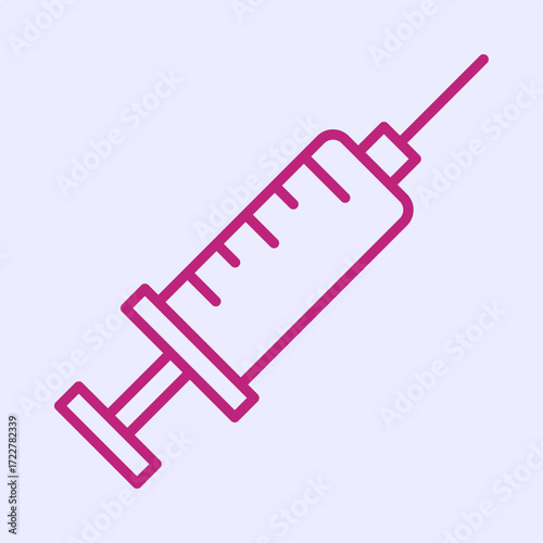 Injection trendy artwork design useful creative Illustration handsome colorful background