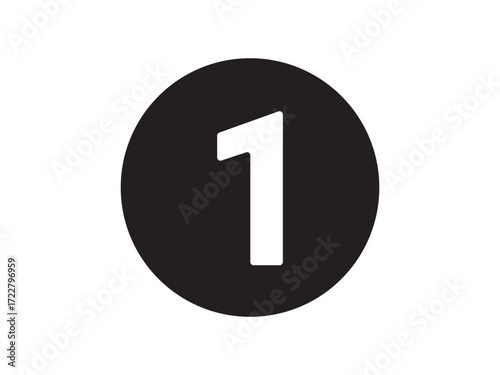 number 1 icon
