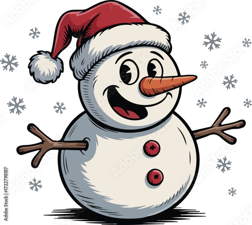 santa snowman - Funny Festival Christma T- Shirt Design, Sarcastic Animal Xmas Quotes, holiday joke Christma Sublimation

