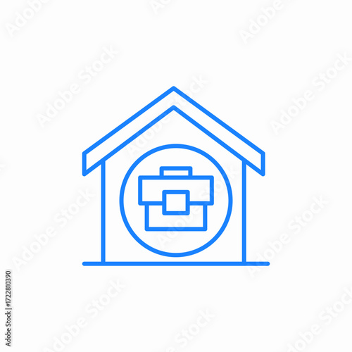 home healthcare service icon sign vector