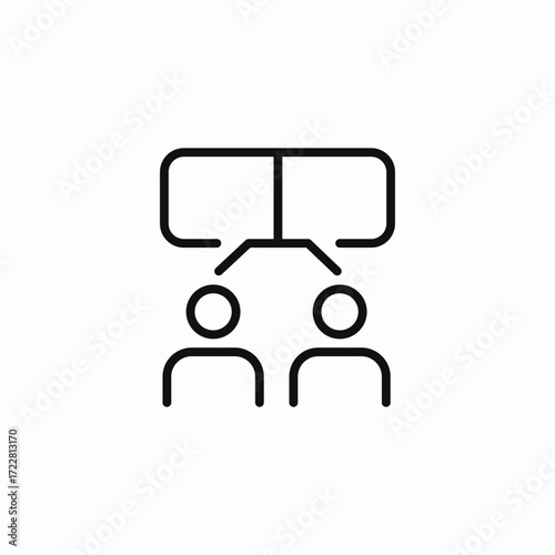 group collaboration icon sign vector