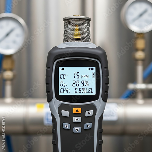 Advanced Modern Gas Analyzer Laboratory Instrument with Digital Display Monitor