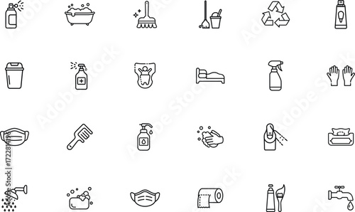 Hygiene cleanliness icon