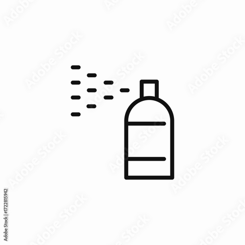 spray can icon icon sign vector