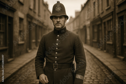 Victorian London Bobby Policeman 1850s