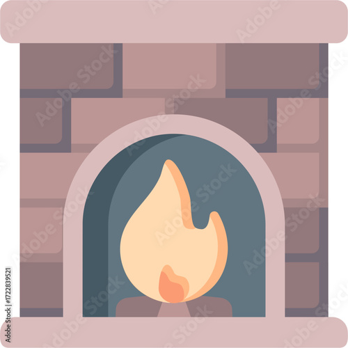 Fireplace Illustration