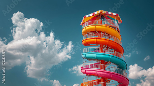 ferris wheel in the sky