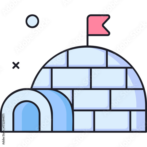Igloo Sticker