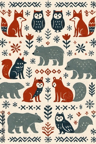 set of animals