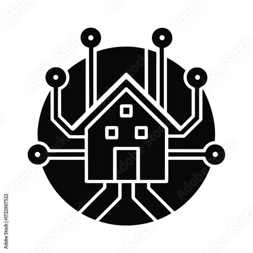 ai powered real estate icon