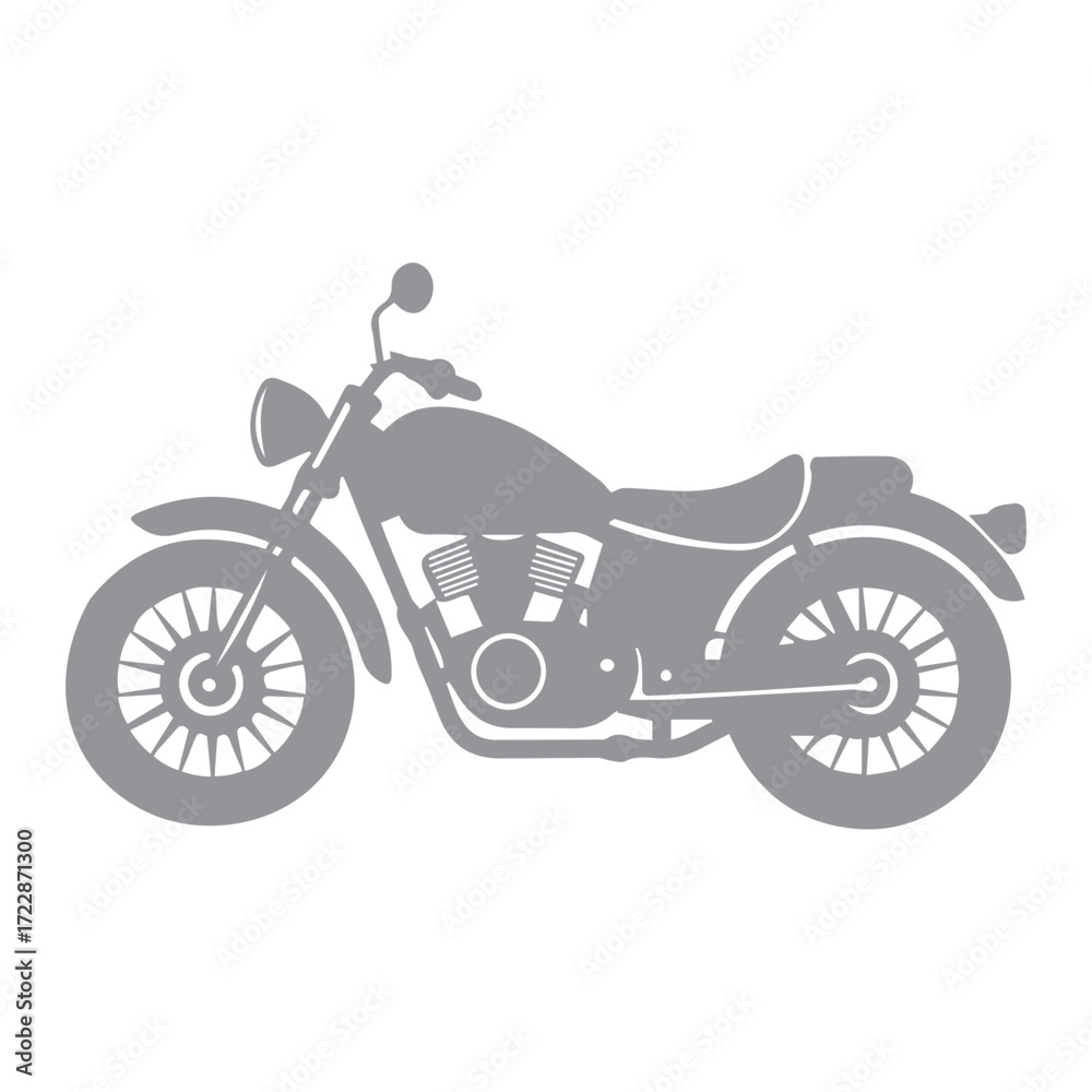 Fototapeta premium Motorcycle icon
