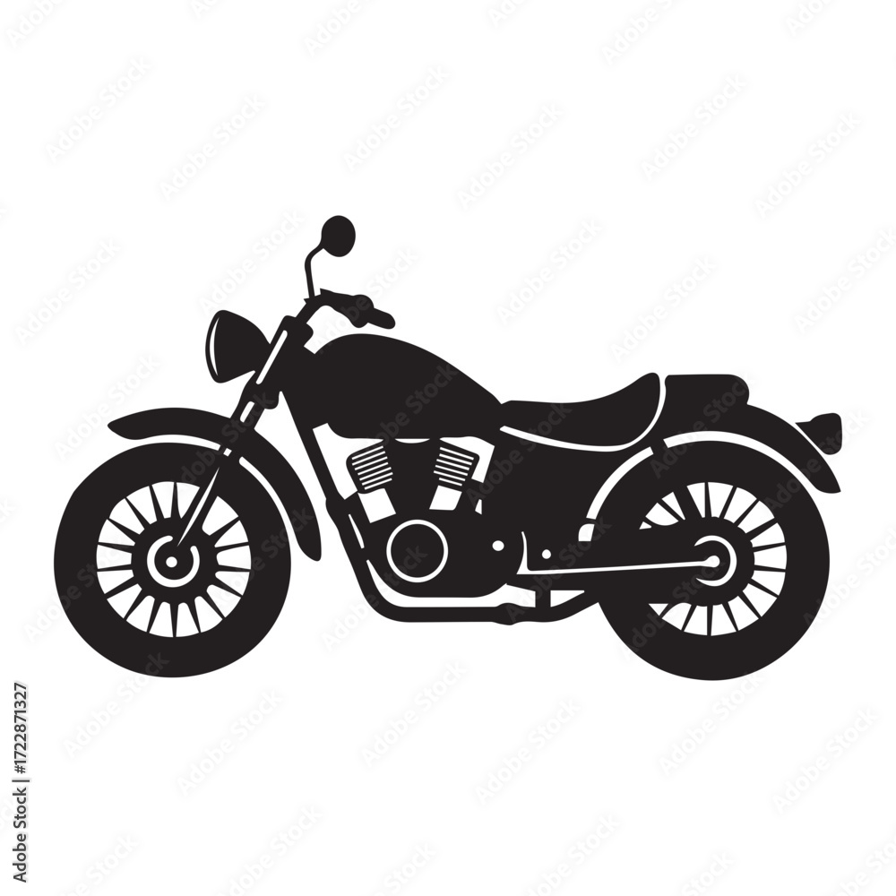 Fototapeta premium Motorcycle icon