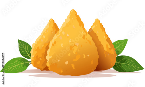 food, isolated, fruit, potato, snack