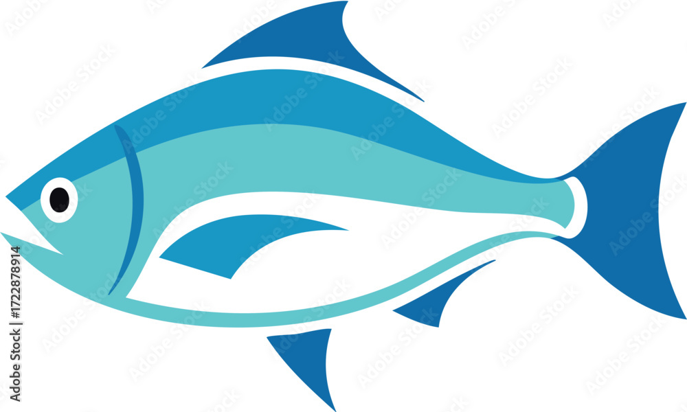Fototapeta premium shark carto