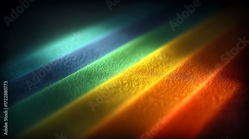 Vibrant rainbow shades across textured waves high resolution picture