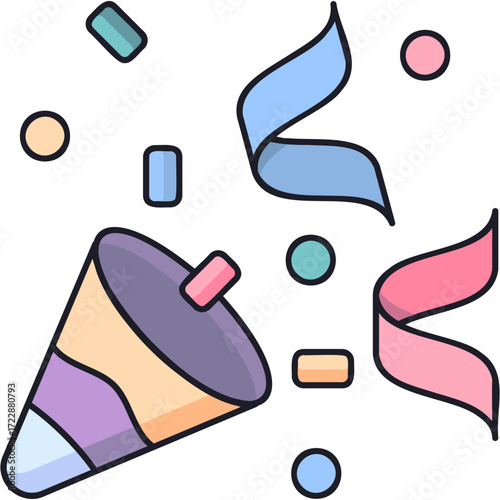 Confetti Sticker