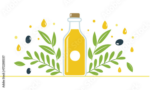 bottle of olive oil