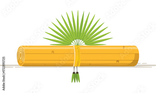 green plant on white background