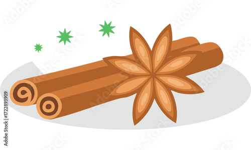 anise and cinnamon