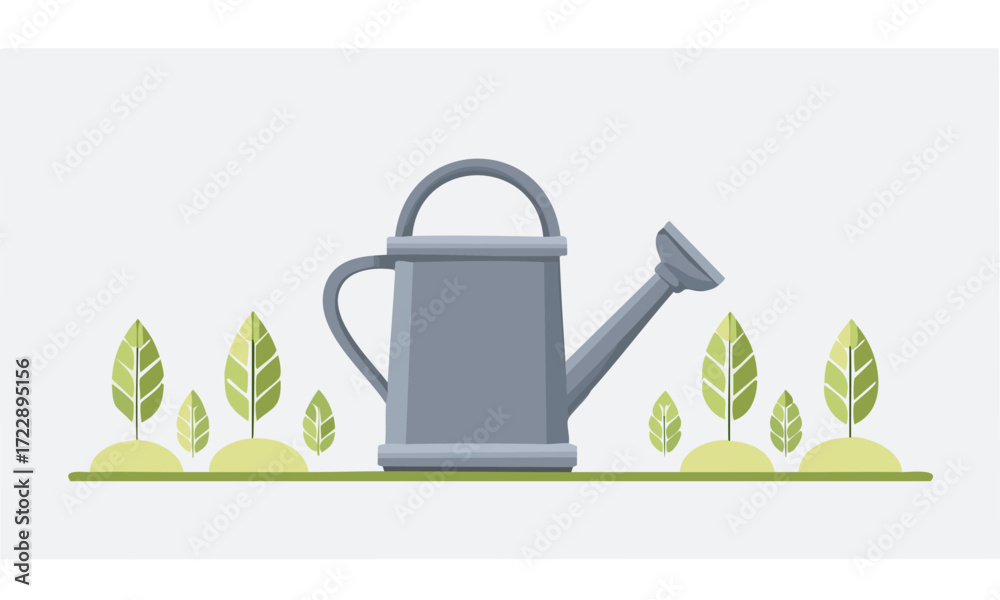 Obraz premium green watering can