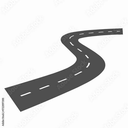 road with arrow